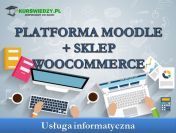 Platforma Moodle + Sklep WooCommerce