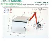Osłona PTO10/435 osłona na suport wzdłużny tokarki 601273539