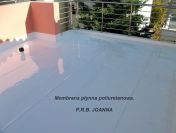 Izolacje - renowacje dachów membraną POLIMOCZNIKOWĄ - NEOPROOF POLYUREA R