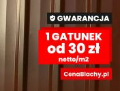 Blacha Trapezowa t-18 brąz 8017 I GAT. DOSTAWA W CAŁEJ POLSCE!
