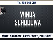 Winda schodowa dla seniora, tel. 504-746-203, cena i montaż