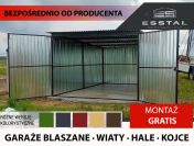Garaż Blaszany OCYNKOWANY - Blaszak , Wiaty, Garaże Blaszane - ESSTAL