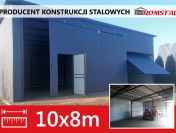 Duży Garaż Blaszany - Blaszak - Wiata - Magazyn - ROMSTAL