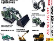 MINI Ładowarka MINI Koparka MINI Wozidło - Prosto od Producenta JSB POLSKA