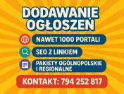 Nawet 1000 portali - ręczne dodawanie ogłoszeń / Usługa dodawania ogłoszeń