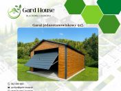 Garaż jednostanowiskowy 4x5 z bramą uchylną do góry