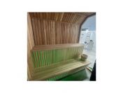 Sauna ogrodowa nowoczesna z przedsionkiem ATTEKA