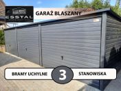 Garaże Blaszane - Grafit -|Magazyny| Kojce | Wiaty | Hale | - ESSTAL