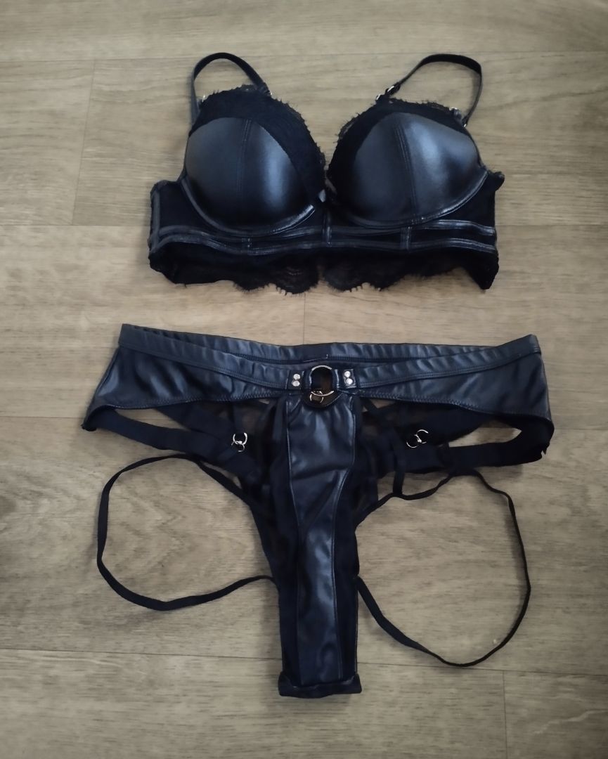 Komplet bielizny Latex fetysz Bydgoszcz - Zdjęcie 1