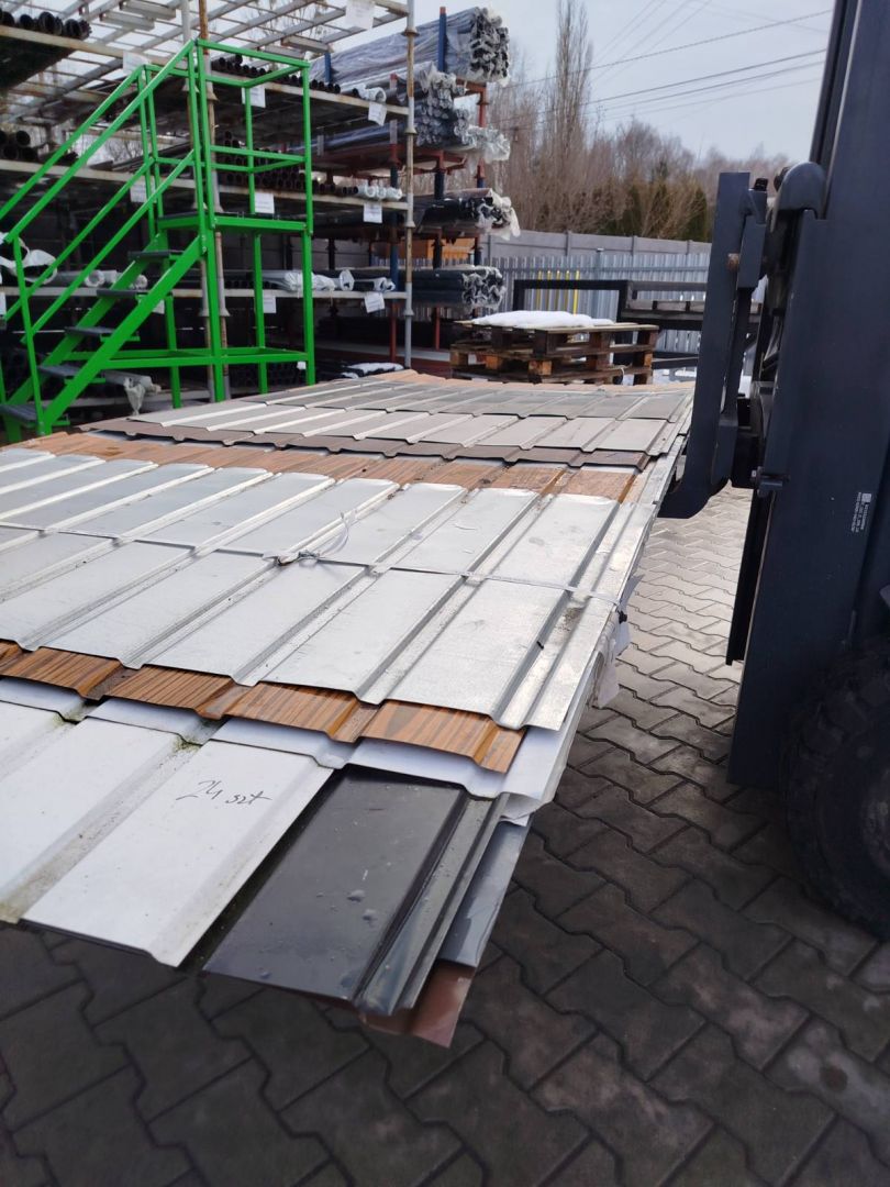 Blacha trapezowa T-18/T-14/T-7 mix kolorów i długości, pakiety tanio! Sokołów Małopolski - Zdjęcie 1