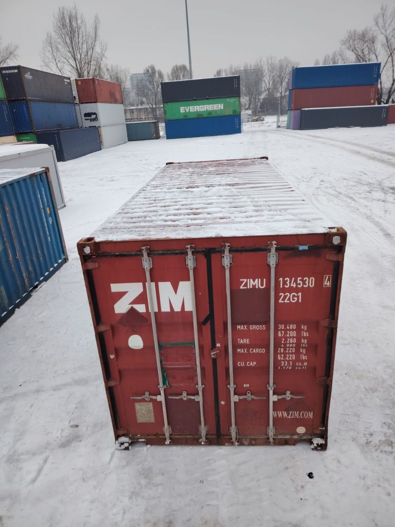 Kontener morski 6 metrowy / 20 DV / Pewny Kontener  - Zdjęcie 1