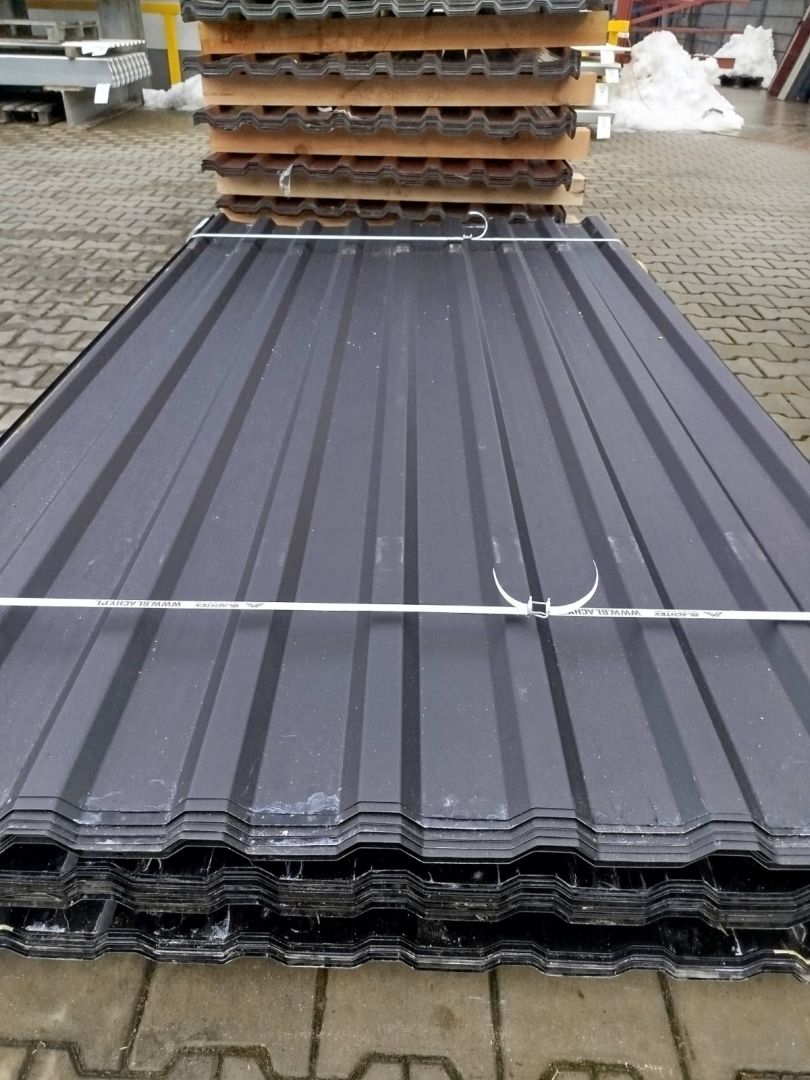 Blacha T-13/T-18 grafit. Paczki po 50 arkuszy. Sędziszów Małopolski - Zdjęcie 1