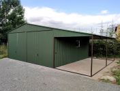 Solidny garaż blaszany z montażem GRATIS – Prosto od producenta!