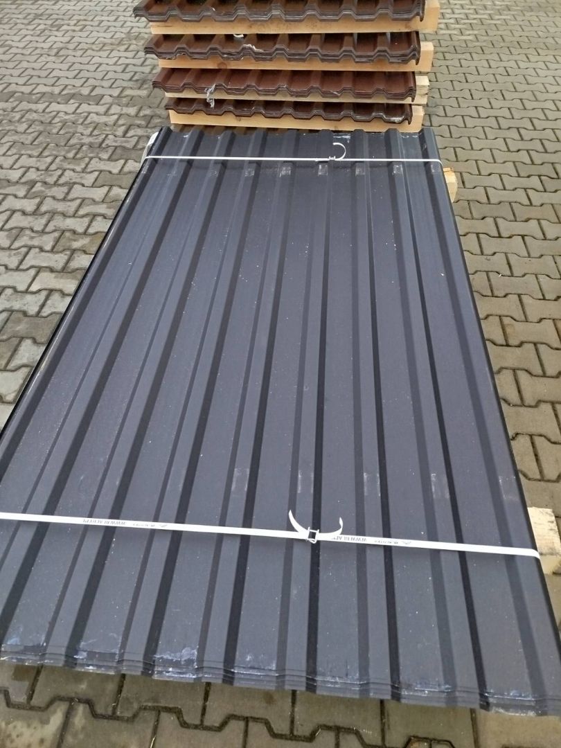 Blacha T-13/T-18 grafit. Paczki po 50 arkuszy. Rzeszów - Zdjęcie 1