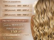 Profesjonalne przedłużanie włosów metodą keratynową z efektem WOW