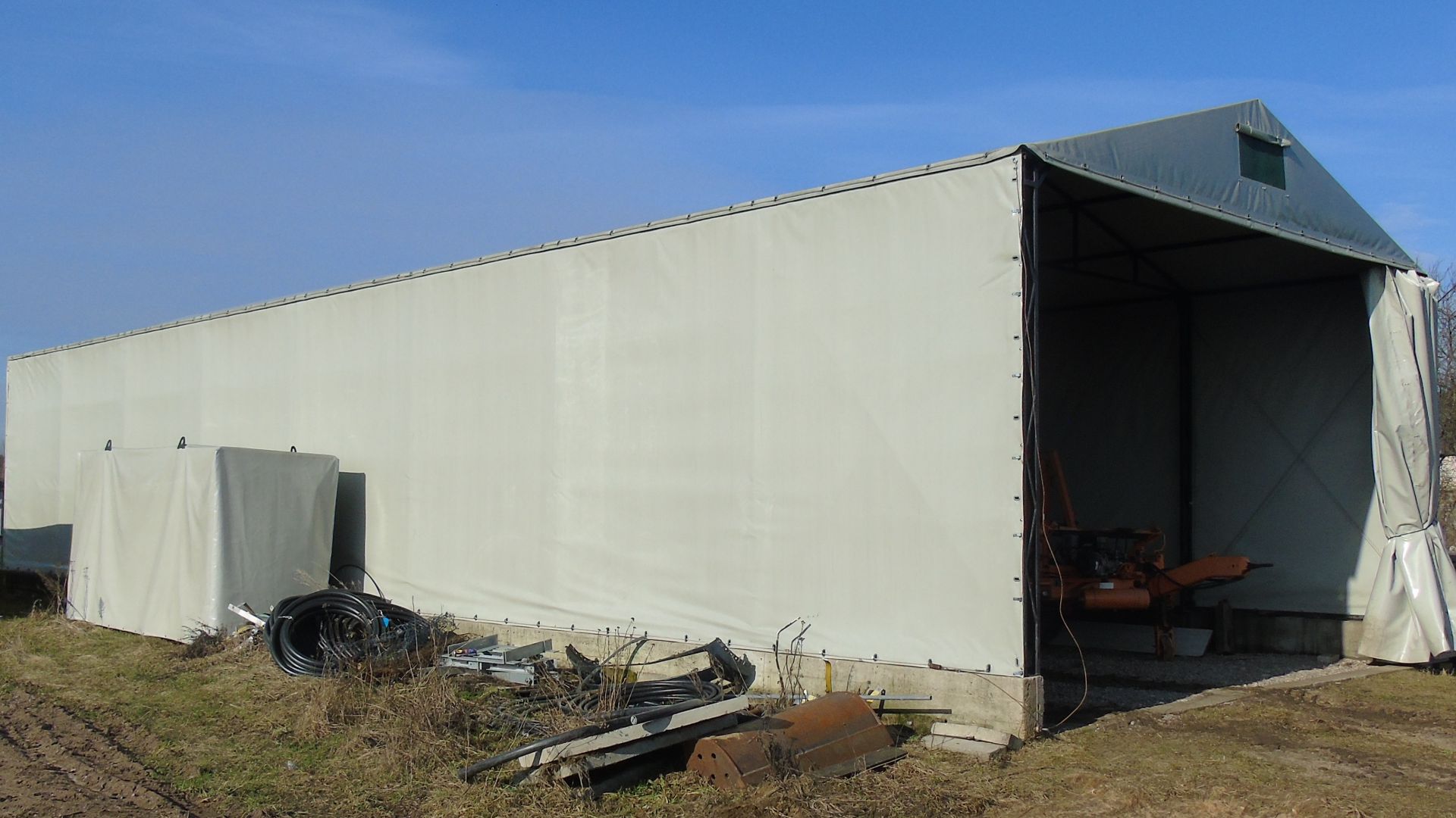 Hala namiotowa na zamówienie – mocna konstrukcja + plandeka premium Olsztyn - Zdjęcie 1