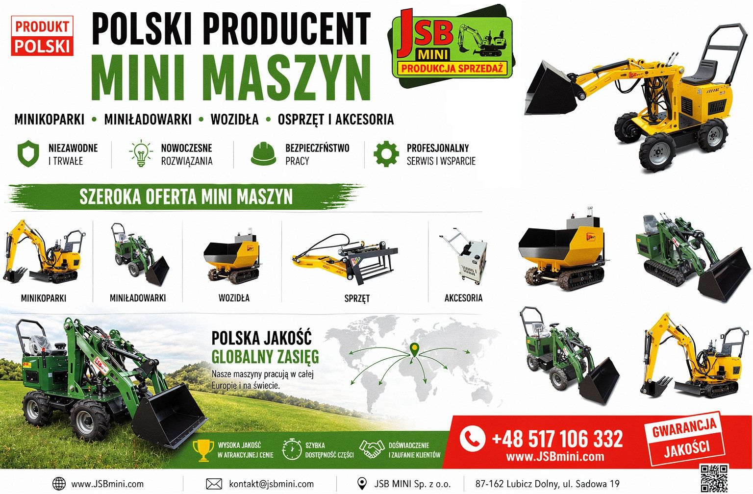 Osprzęt Rolniczy Budowlany + Koparki Ładowarki Wozidła JSB Toruń - Zdjęcie 1